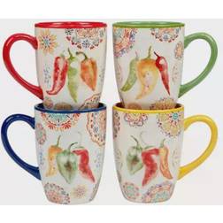 Certified International Sweet & Spicy Cup & Mug 53.2cl 4pcs