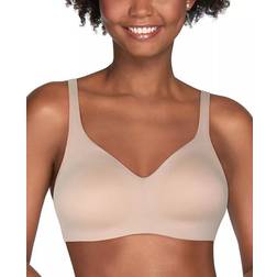 Vanity Fair Beyond Comfort Simple Sizing Wirefree Bra - Damask Neutral