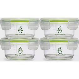 Sage Spoonfuls Spoonfuls Food Container 4pcs 0.2L