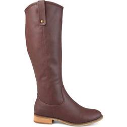 Journee Collection Taven Extra Wide Calf - Wine