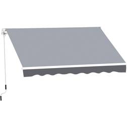 OutSunny Sun Shade Canopy Retractable Awning 250x200cm