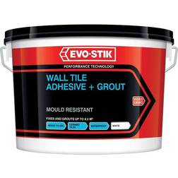 Evo-Stik Mould Resistant Wall Tile Adhesive Grout 5 Litre