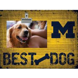 Fan Creations Michigan Wolverines Best Dog Clip Photo Frame