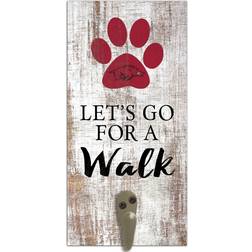 Fan Creations Arkansas Razorbacks Leash Holder Sign Board