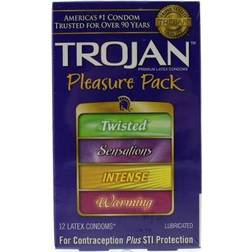 Trojan Pleasure Pack 12 Pack in stock