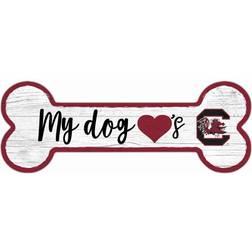 Fan Creations South Carolina Gamecocks Team Dog Bone Sign