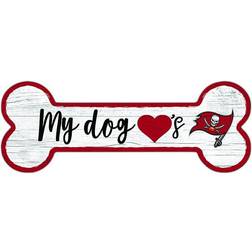 Fan Creations Tampa Bay Buccaneers Team Dog Bone Sign