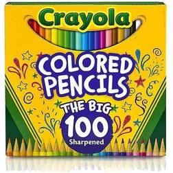 Crayola The Big Sharpened Colored Pencil 100-pack