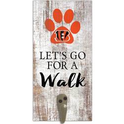 Fan Creations Cincinnati Bengals Leash Holder Sign Board