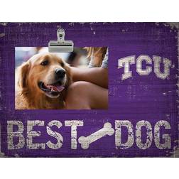 Fan Creations NCAA TCU Horned Frogs Best Dog Clip Photo Frame