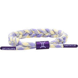 Rastaclat Gemini Braided Bracelet - Purple/Yellow