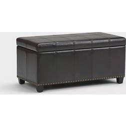 Simpli Home Amelia Storage Bench 85.1x41.9cm