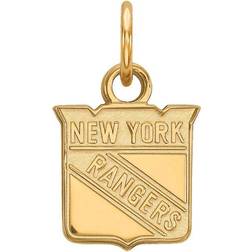 LogoArt New York Rangers Gold Plated XS Pendant W