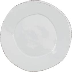 Vietri Lastra Light Gray Dinner Plate