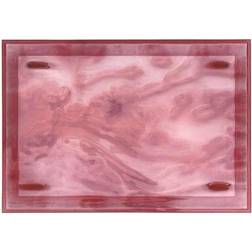 Kartell Dune Tray L Pink Serving Tray