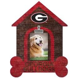 Fan Creations Georgia Bulldogs Dog Bone House Clip Photo Frame