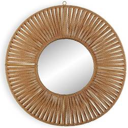 Versa Rattan Bamboo (2,8 x 49 x 50 cm) Wall Mirror