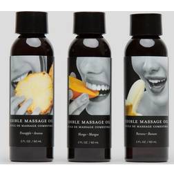 Earthly Body Edible Massage Oil Trio Gift Set (3 x 60ml)