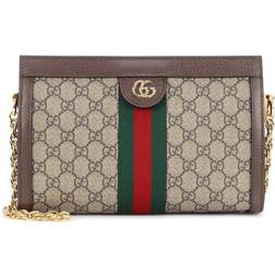 Gucci Ophidia GG Small Shoulder Bag - Beige/Ebony