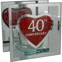 Juliana Glass Tealight Holder 40th Anniversary Candle Holder