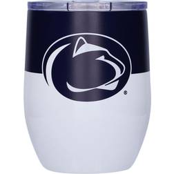 Logo Brands Penn State Nittany Lions 16oz. Colorblock Stainless Steel Curved Travel Mug