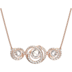 Swarovski Generation Necklace - Rose Gold/Transparent