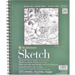 Strathmore Series 400 Premium Recycled Sketch Pads 9 in. x 12 in. 100 sheets