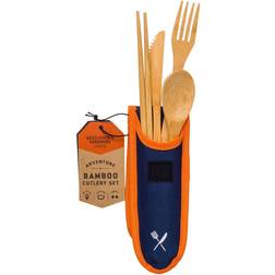 Gentlemen's Hardware Travel Bamboo Cutlery Set