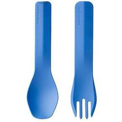Humangear Gobites Duo Dark Blue Cutlery Set