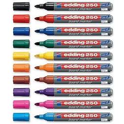 Edding 4-250001 250 whiteboard marker Whiteboard marker Black