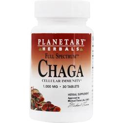 Planetary Herbals Full Spectrum Chaga 1000mg 30 pcs