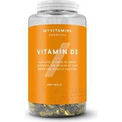 Myvitamins Vitamin D3 180 pcs