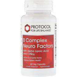 Protocol for Life Balance B Complex Neuro Factors 60 Veg Capsules 60 pcs