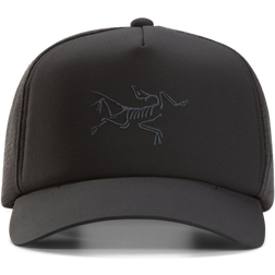 Arc'teryx Bird Curved Brim Trucker Hat Unisex - Black