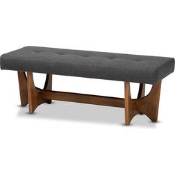 Baxton Studio Theo Settee Bench 124x103.5cm