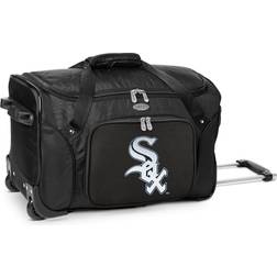 Black Chicago White Sox 22" 2-Wheeled Duffel Bag