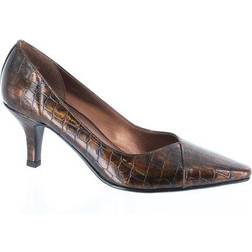 Easy Street Chiffon - Bronze Patent Croco