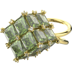 Swarovski Curiosa Cocktail Ring - Gold/Green