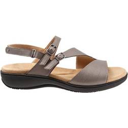 Trotters Riva W - Pewter Metallic