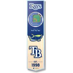 YouTheFan Tampa Bay Rays 3D StadiumView Banner