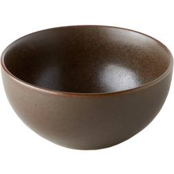 Aida Ceramic Workshop Ø15 cm Chestnut-matte brown Serving Bowl