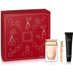 Cartier Women's fragrances La Panthère Gift Set Eau de Parfum Spray Travel Spray Hand Cream 1 Stk