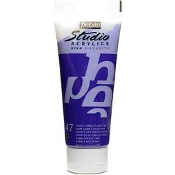 Pebeo Studio Acrylic Paint dark cobalt violet hue 100 ml