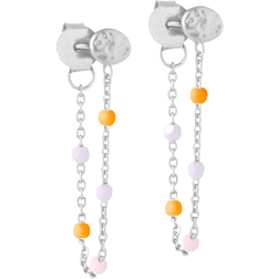 ENAMEL Copenhagen Lola Earring - Silver/Heavenly