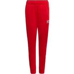 Adidas Kid's Adicolor SST Track Pants - Vivid Red/White (HD2047)