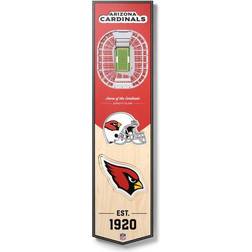 YouTheFan Arizona Cardinals 3D StadiumView Banner