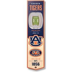 YouTheFan Auburn Tigers 3D StadiumView Banner