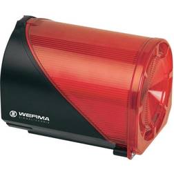 WERMA Combo sounder 444.100.68 Red 230 V AC 110 dB