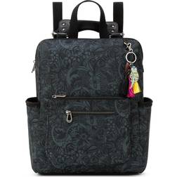 Sakroots Women's Loyola Convertible Backpack - Black Tonal Spirit Desert