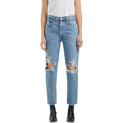 Agolde Fen High Rise Relaxed Jeans - Wander